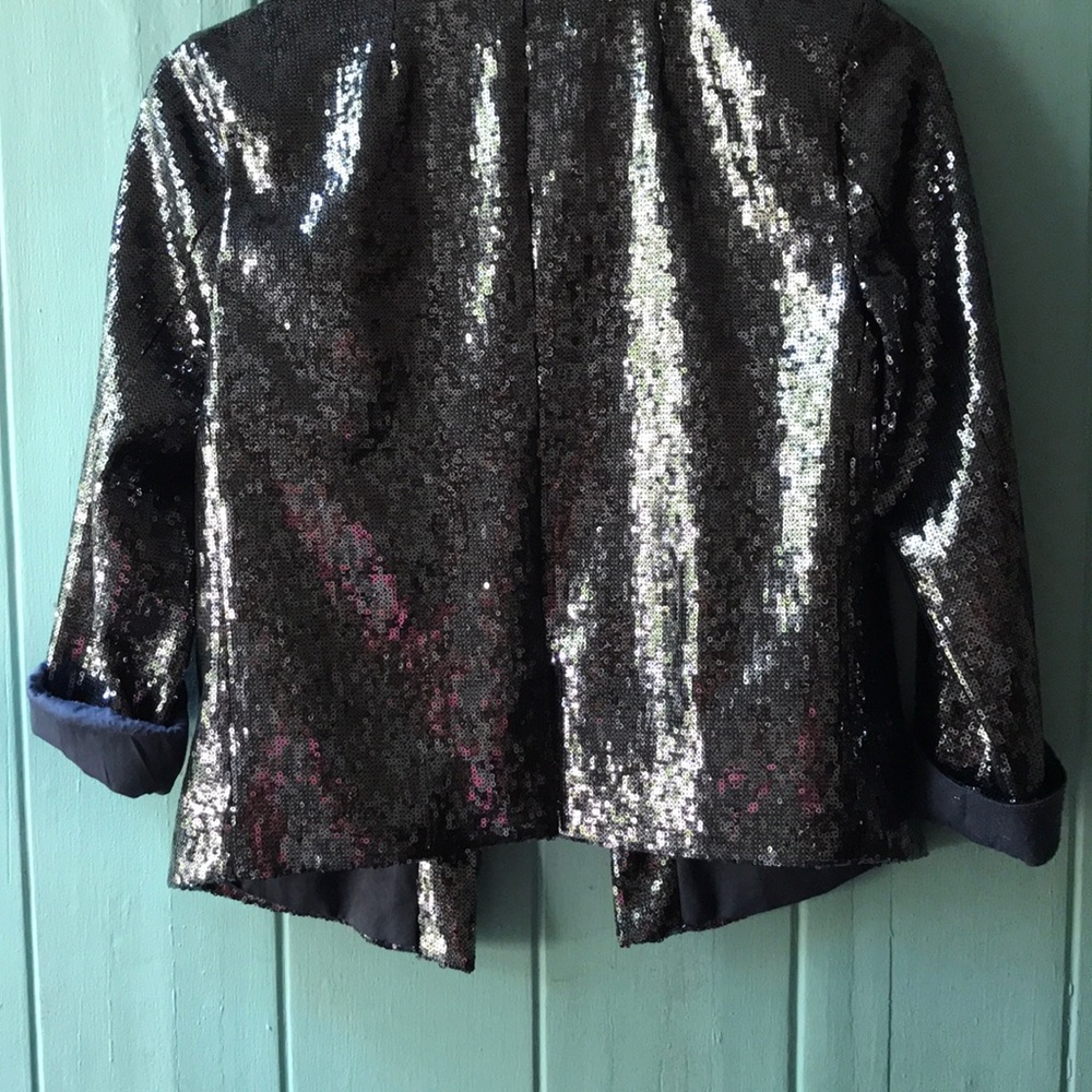 Abercrombie & Fitch Sequin Tux Jacket - image 4